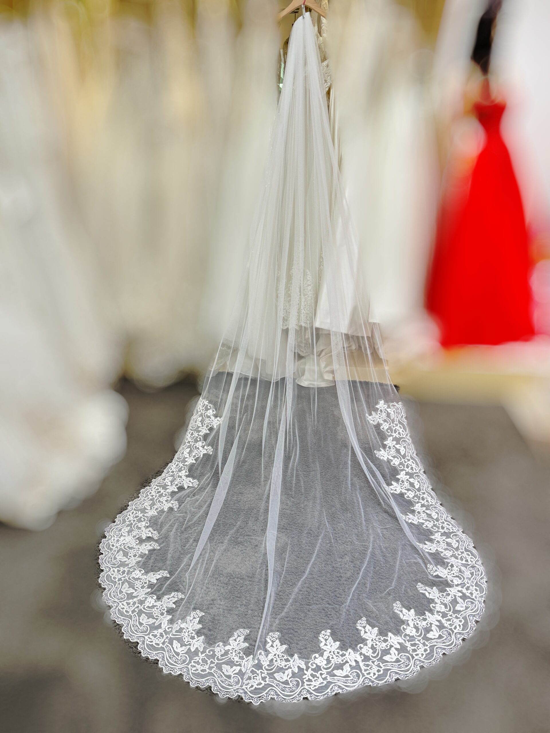 Ethereal White Voile – Premium Wedding Wear VL8243/4,5M