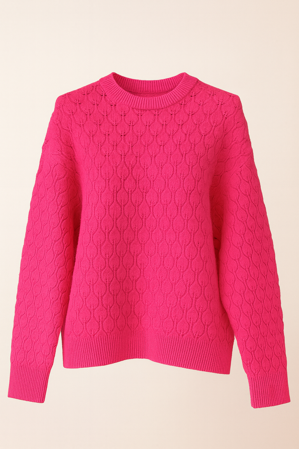 Cable-Knit Soft Sweater