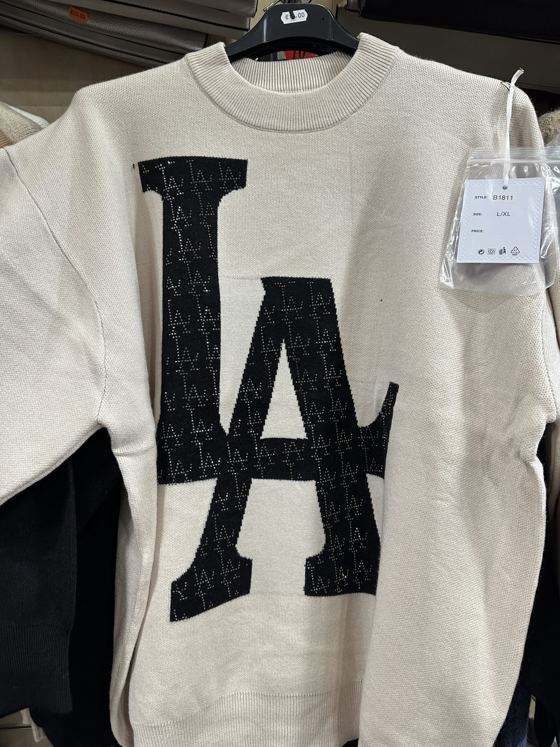 LA Oversized Knit Sweater
