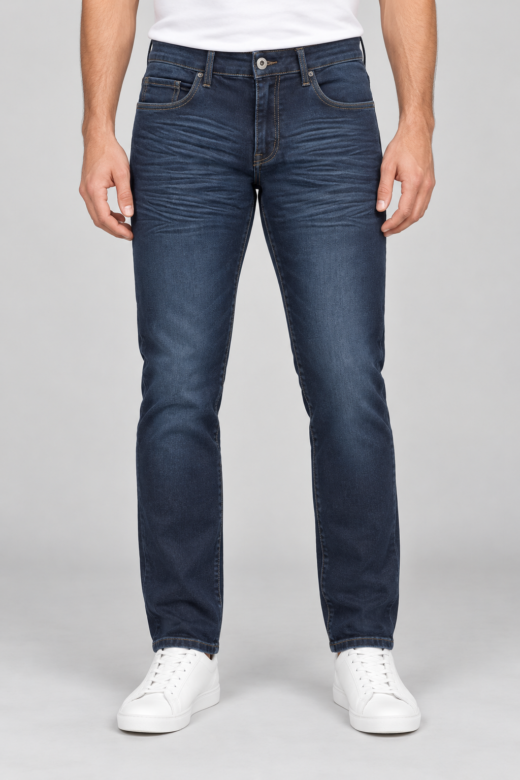 Men's M308 Dark Blue Stretch Jeans – foto 1